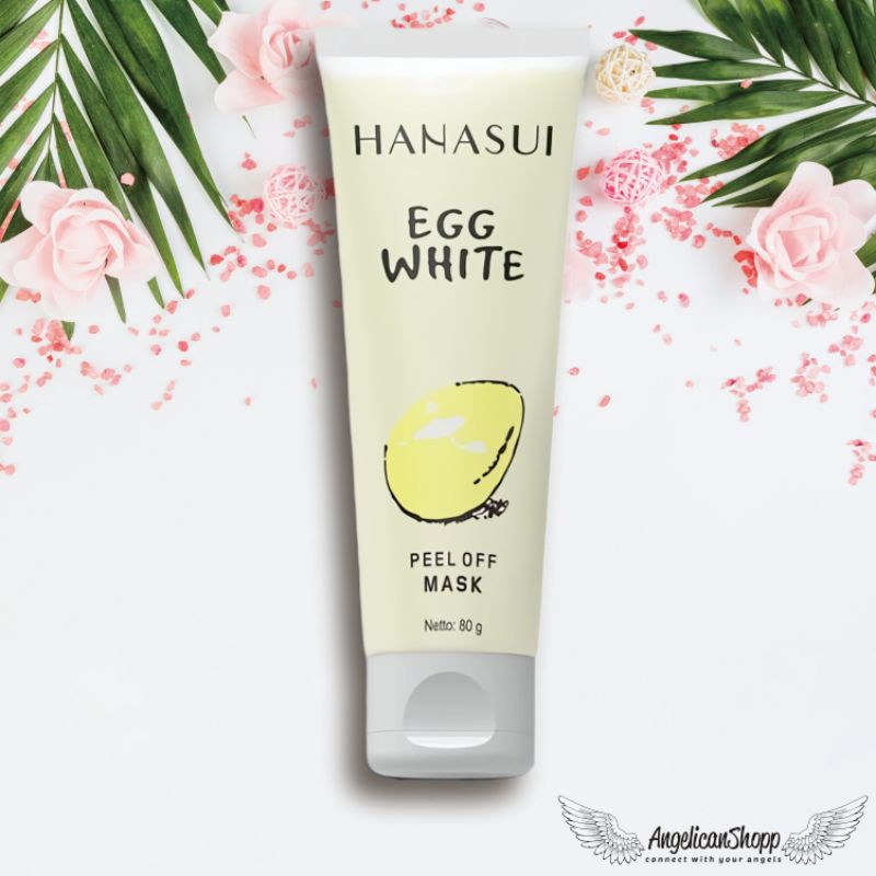 Jual Hanasui Egg White Peel Off Mask Masker Telur Masker Peel Off