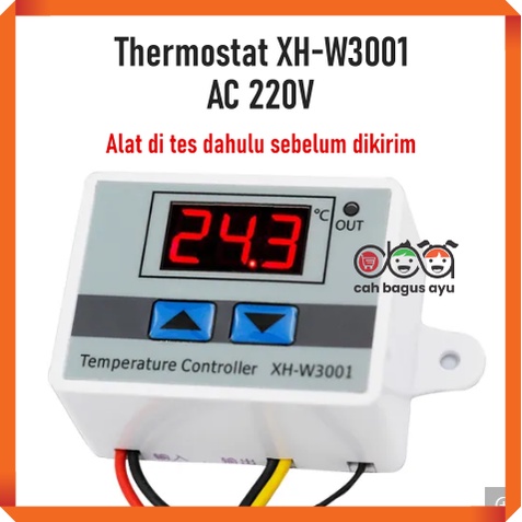 Jual Termostat Digital Xh W Ac V Thermostat Alat Pengatur