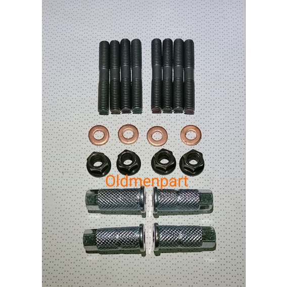 Jual Satu Set Baut Tanam Mur Ring Blok Head Mur Nanas Cylinder Kop