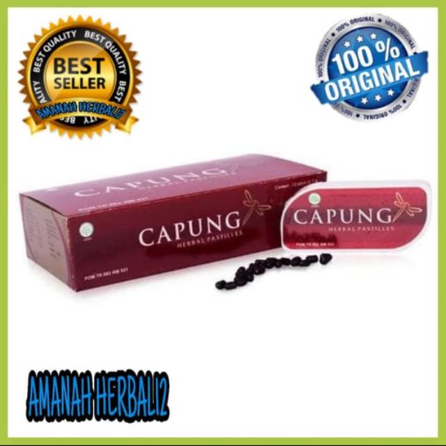 Jual Capung Herbal Pastiles 7gr Obat Batuk Dan Bau Mulut Shopee Indonesia