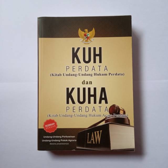 Jual KUH PERDATA KITAB UNDANG UNDANG HUKUM PERDATA DAN KUHA KITAB