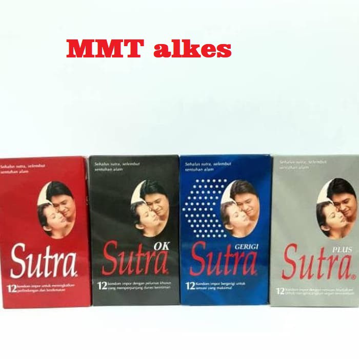 Jual Kondom Condom Sutra Merah Plus Hitam Ok Gerigi Biru Isi Isi