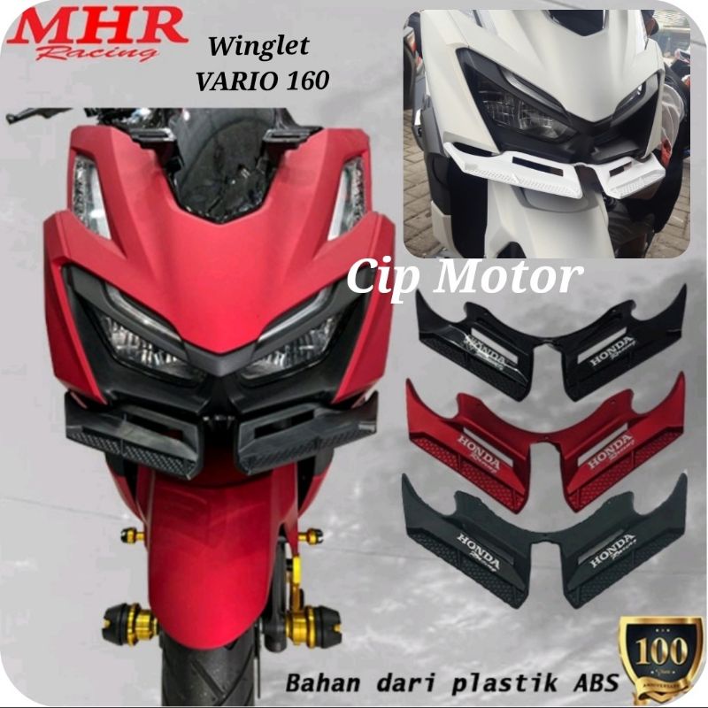 Jual Winglet Vario 160 2022 Bahan ABS Plastik Shopee Indonesia