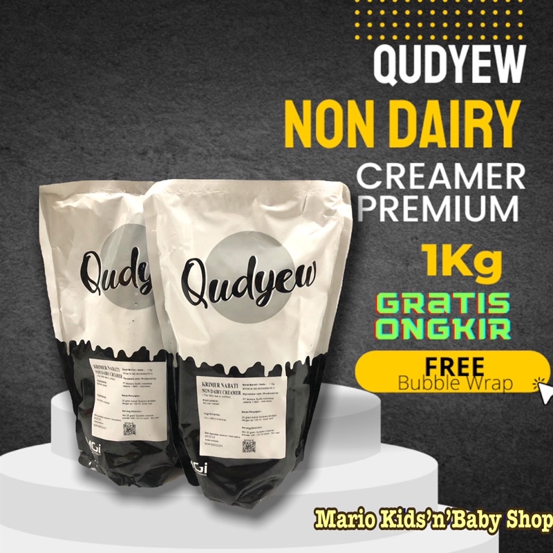 Jual Creamer Ori Non Dairy Creamer Krimer Qudyew Import Taiwan Bisa