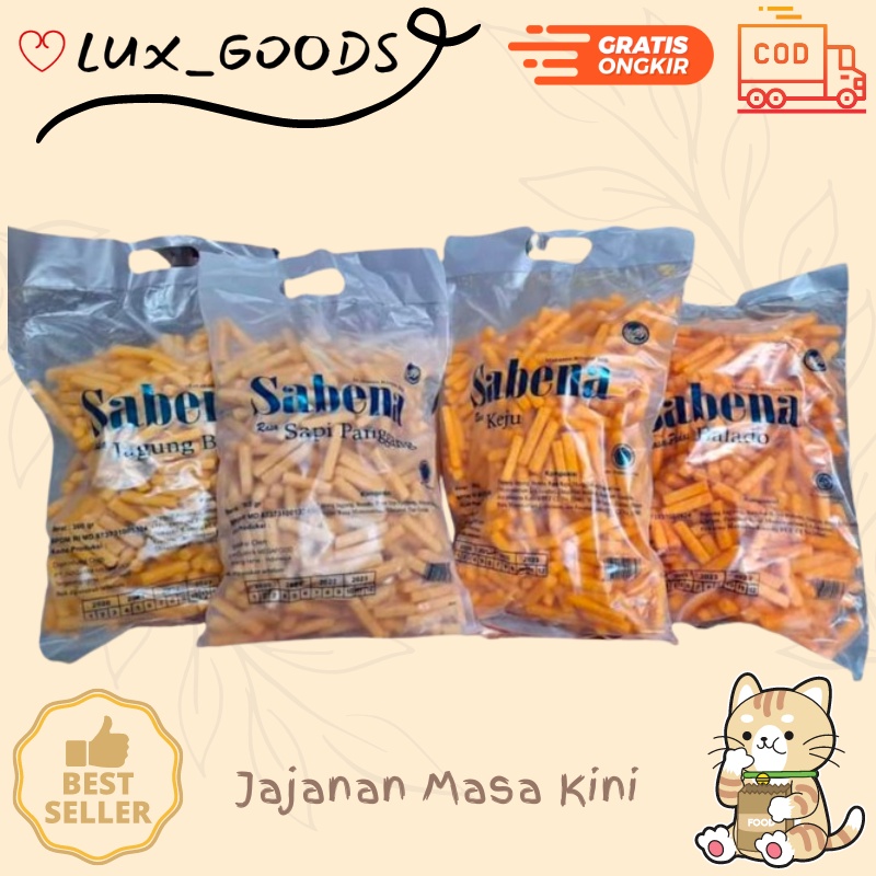 Jual Lux Goods Sabena Jumbo G Rasa Jagung Keju Balado Sapi