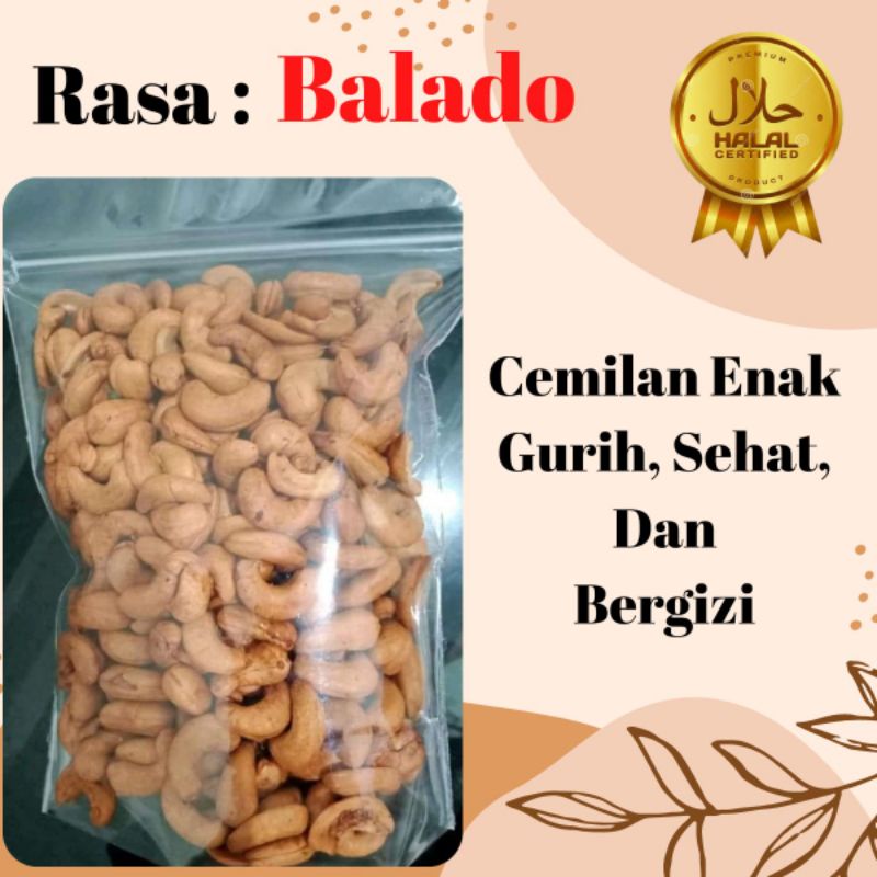 Jual Kacang Mete Mede Goreng 250 Gram Pedas Manis Gurih Renyah Fresh