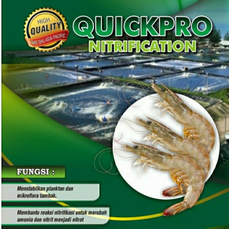 Jual Probiotik Ikan Dan Udang Quickpro Nitrification Bacillus