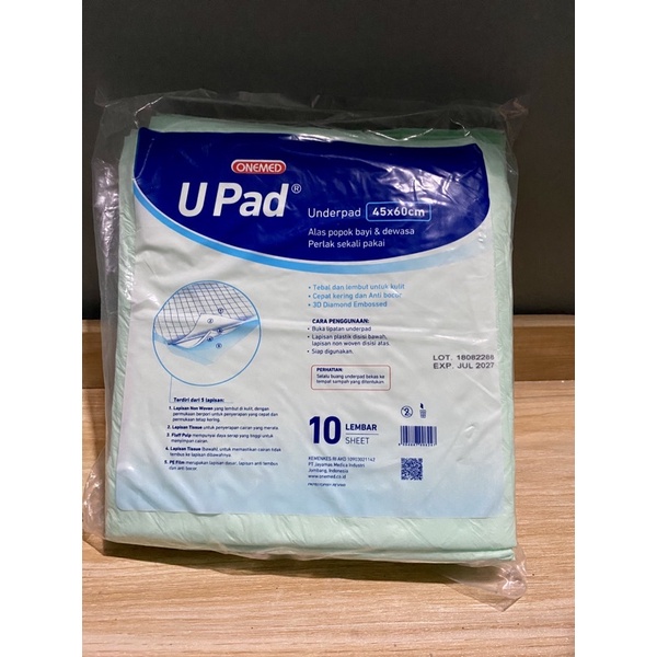 Jual Underpad U Pad Upad Onemed X Cm Shopee Indonesia