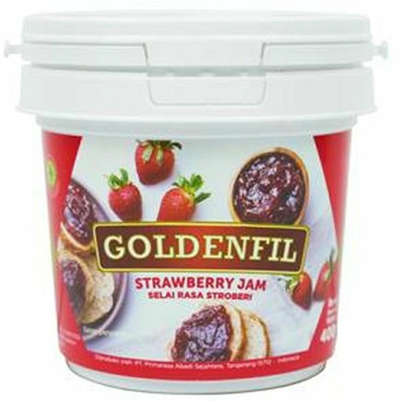 Jual Goldenfil Strawberry Jam Gr Shopee Indonesia