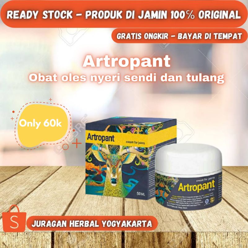 Jual Obat Oles Nyeri Sendi Dan Tulang Artropant Asli Original