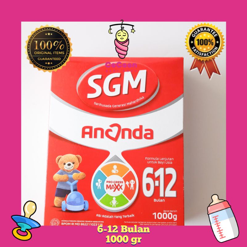 Jual Susu Formula Bayi Sgm Ananda Bulan G Kg Shopee Indonesia