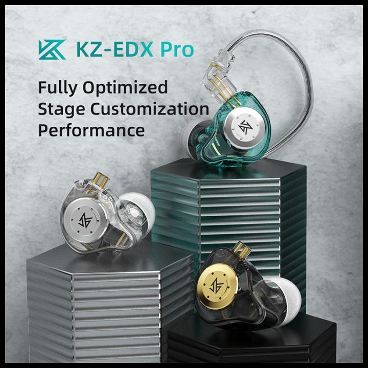 Jual Knowledge Zenith Kz Edx Pro Basshead Earphone With Mic Shopee