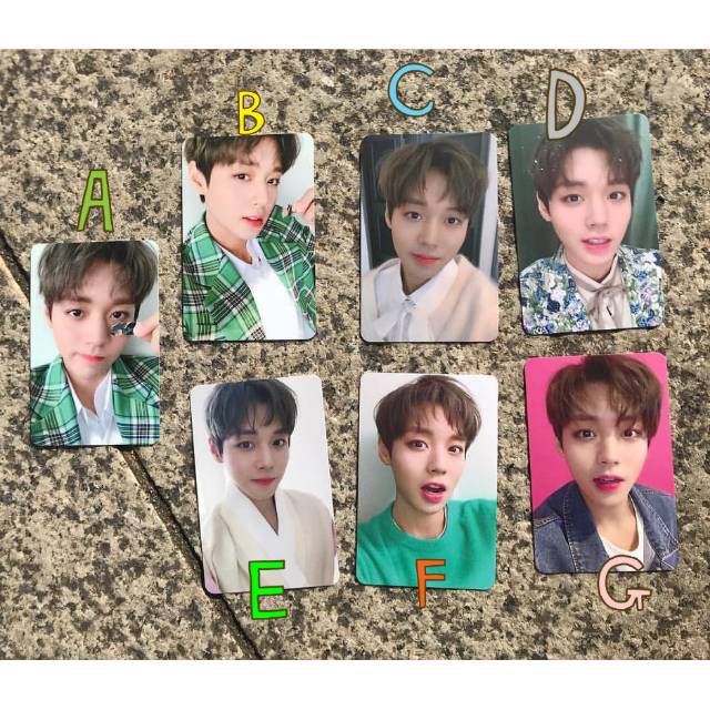 Jual Sharing Ready Stock Official Park Jihoon Photocard Photo