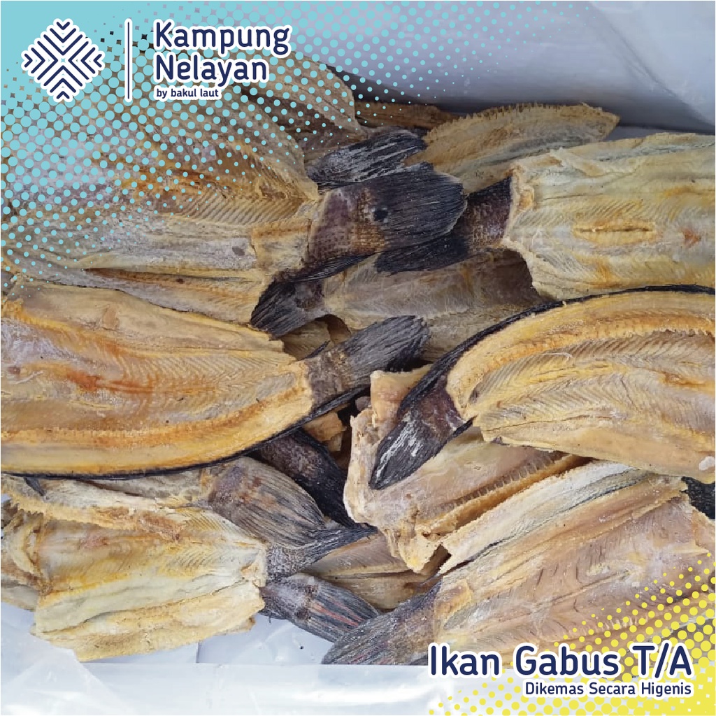 Jual Ikan Asin Gabus Belah Kampungnelayan Gram Shopee Indonesia