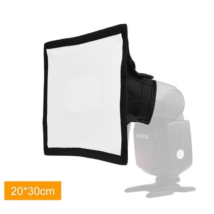 Jual Softbox Mini X Cm For Flash Diffuser Godox Yongnuo Canon Nikon