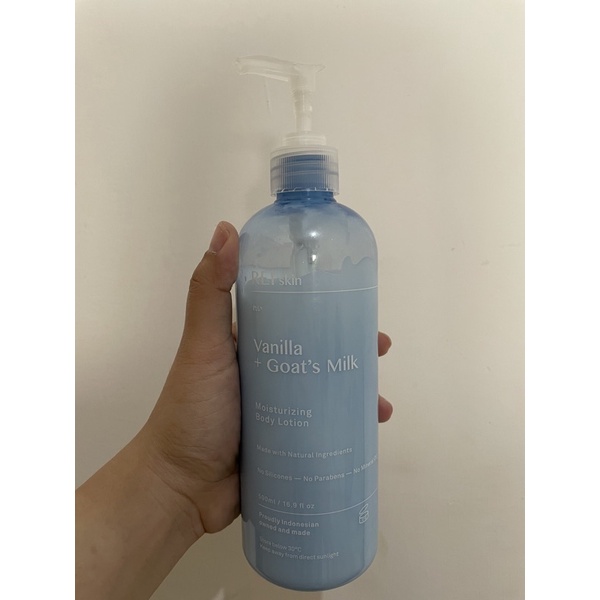 Jual REI Skin Vanilla Goat S Milk Body Lotion 500ml Shopee Indonesia