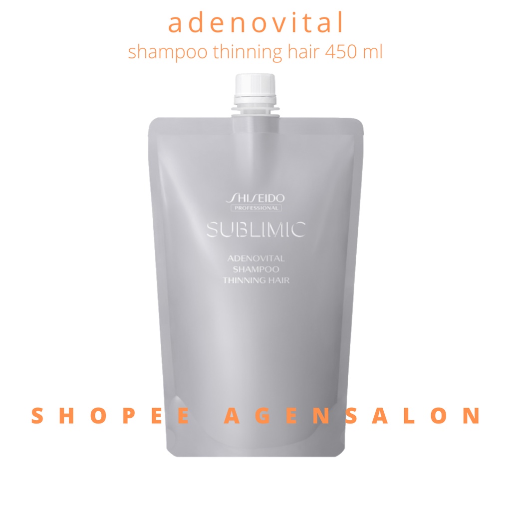 Jual Original Shampoo Adenovital Sublimic Shiseido Professional Ml