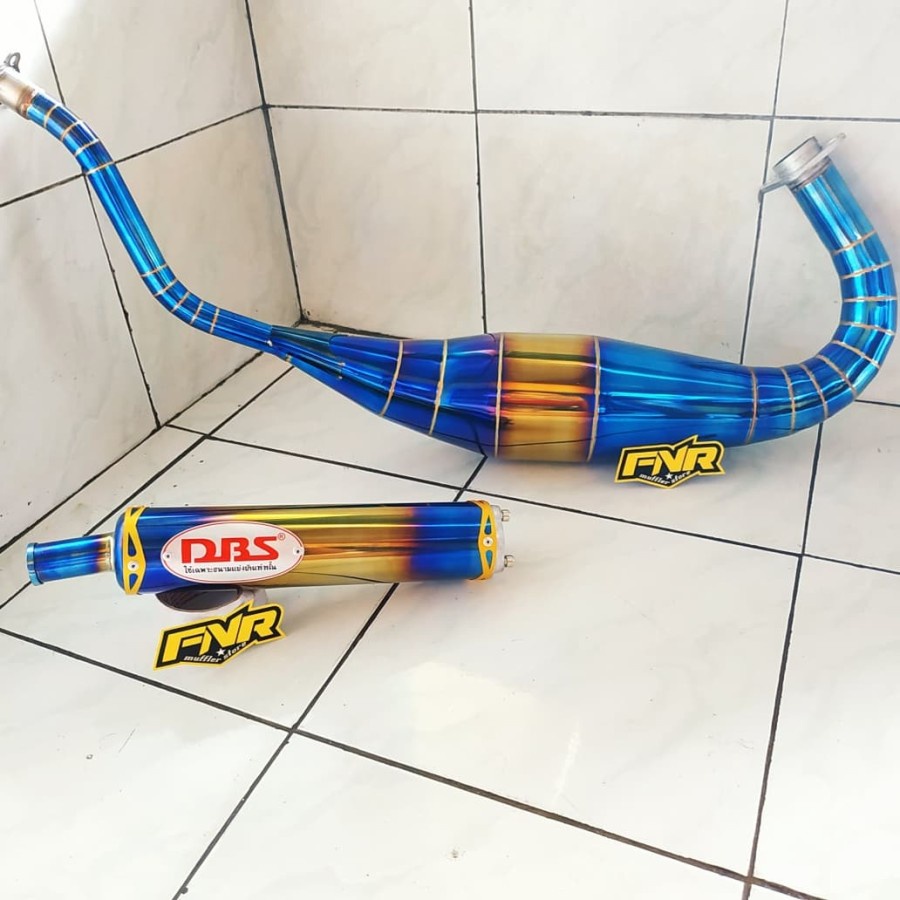 Jual Knalpot Dbs Bluemoon Stainless Ninja R Rr Ss Cobra Style