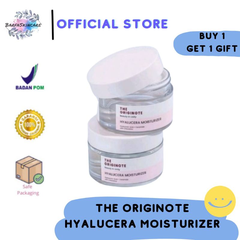 Jual The Originote Hyalucera Moisturizer Gel Ml Watery Gel Skin