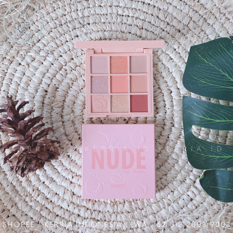 Jual Saniye Eyeshadow Palette Nude Shining Long Lasting Shopee