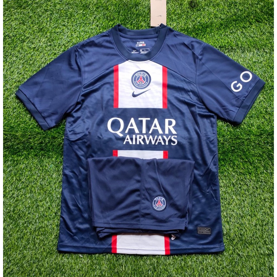 Jual Paris Psg Home Stel Jersey Baju Bola Celana Fullset