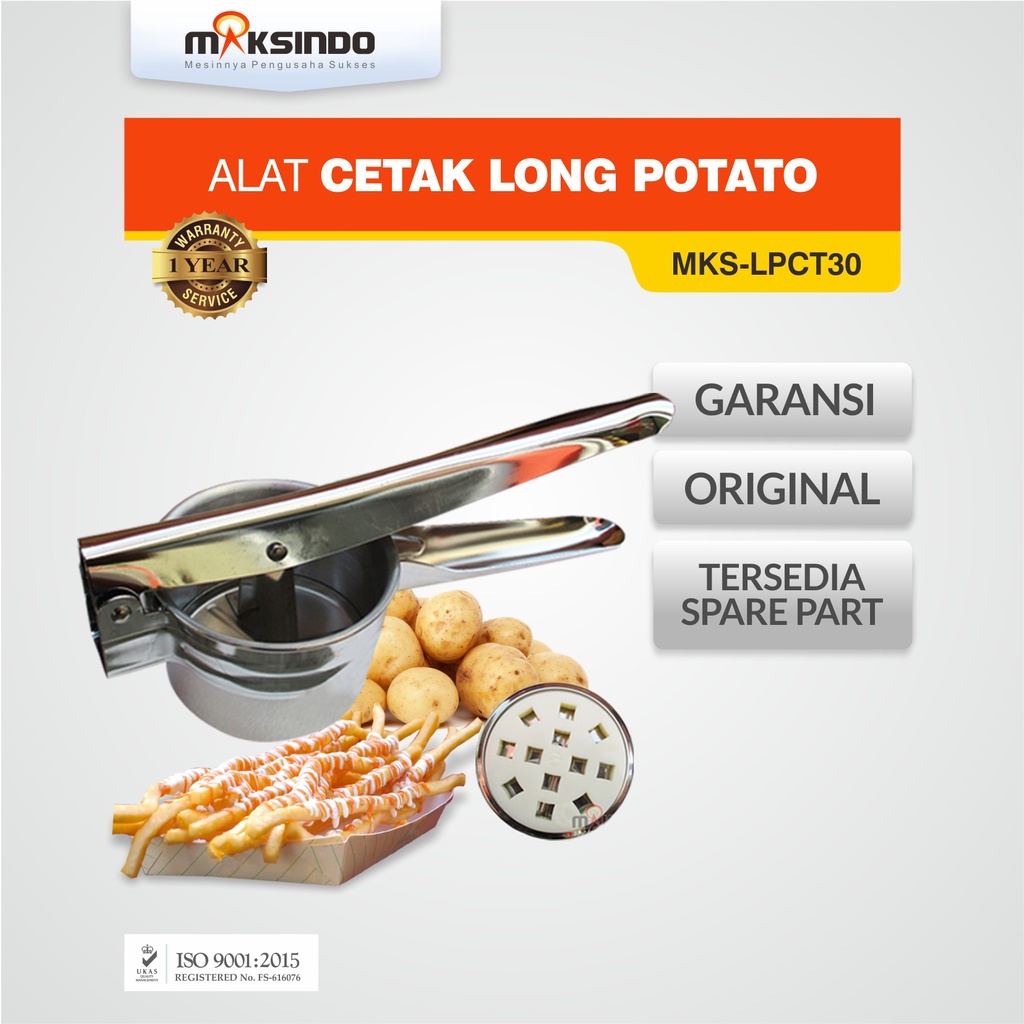 Jual Alat Cetak Long Potato Kentang Goreng Panjang Mks Lpct Shopee