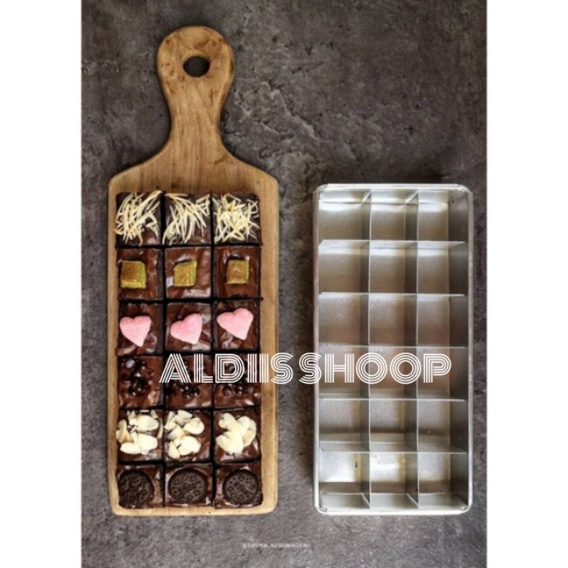 Jual Promo Loyang Dan Sekat Brownies X Isi Termurah Di Shopee