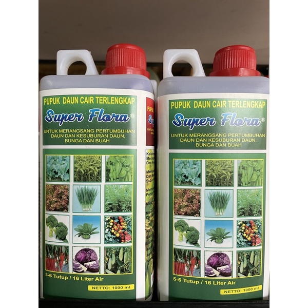 Jual PUPUK DAUN SUPER FLORA 1 L Shopee Indonesia