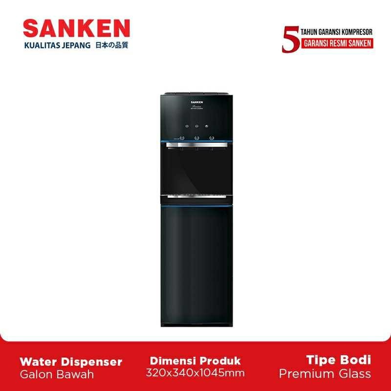 Jual SANKEN DISPENSER GALON BAWAH HWD C 590 G BK HWD C590G BK HITAM