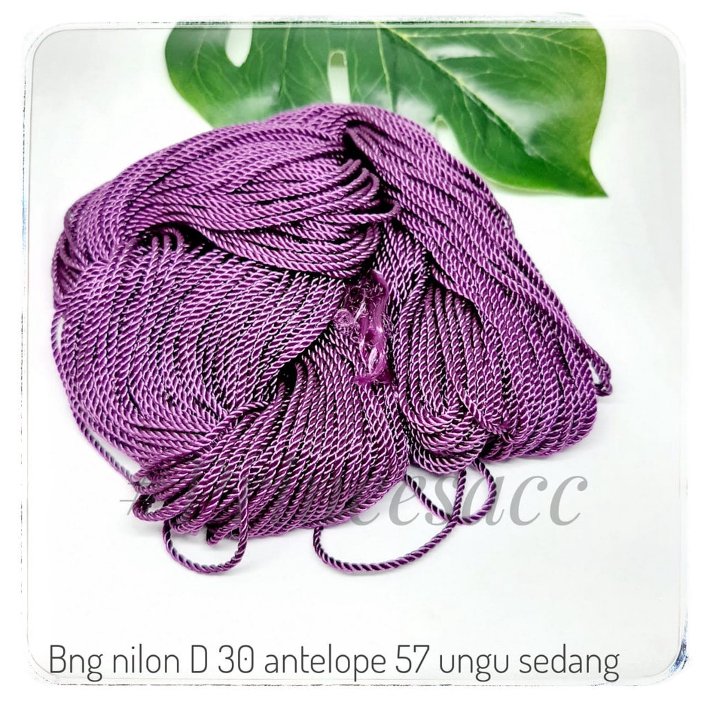 Jual Benang Nilon Hitam Tali Hang Tag Benang Sol Bng Nilon D30