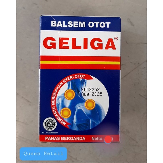 Jual Balsem Otot Geliga 20gr Shopee Indonesia