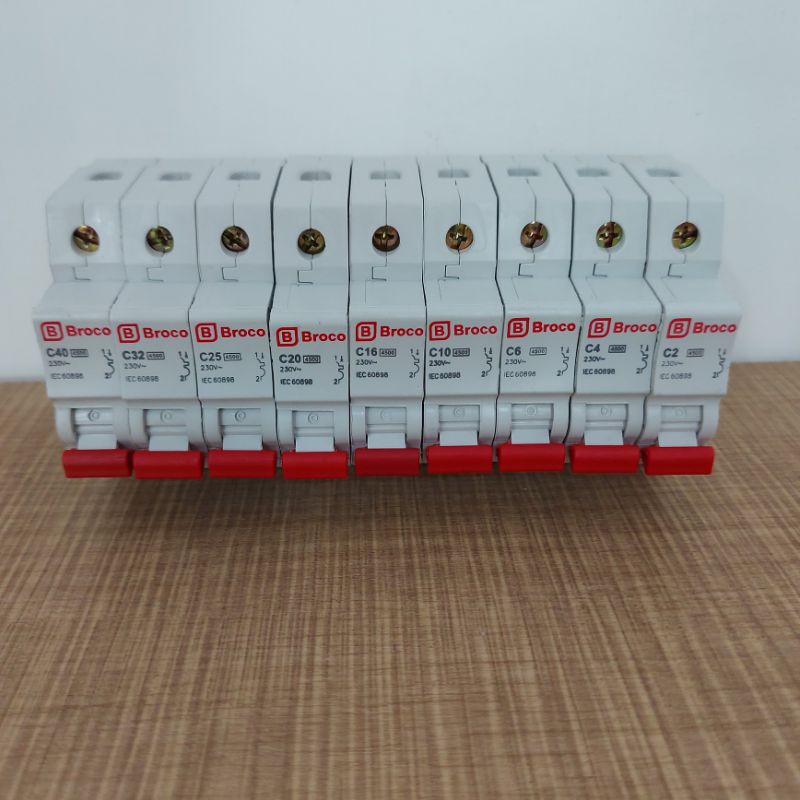 Jual Lengkap Mcb Broco Phase Semua Ukuran Mini Circuit Breaker