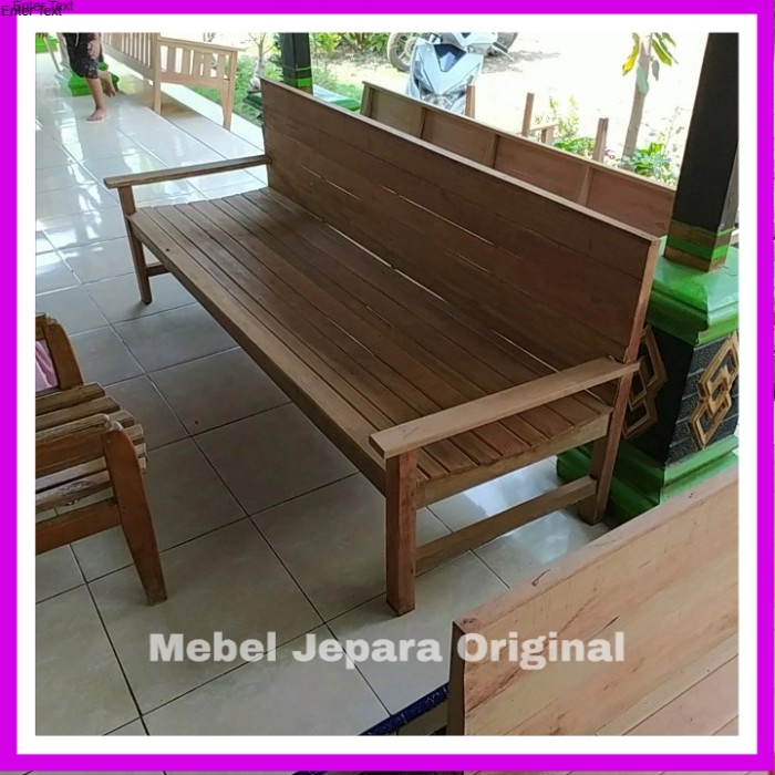 Jual Kursi Teras Daybed Bale Bale Kayu Kalimantan Murah Murah Shopee