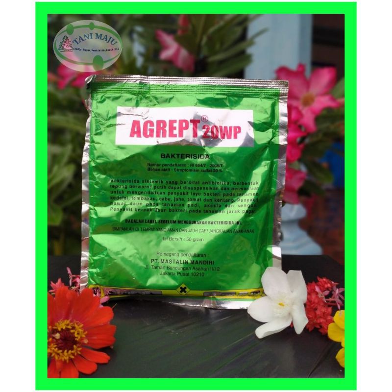 Jual AGREPT 20 WP 50 GRAM BAKTERISIDA Shopee Indonesia