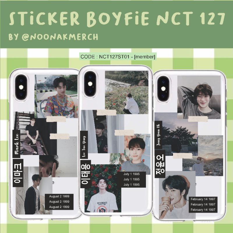 Jual Minimal Pembelian Bisa Mix Produk Lain Sticker Boyfriend