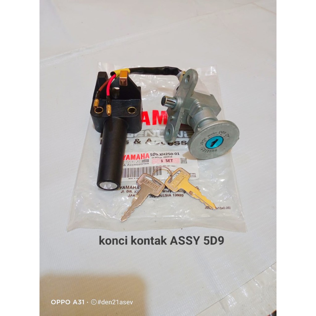 Jual Kunci Kontak Keyset Key Set Jok Lengkap Yamaha Vega Zr D