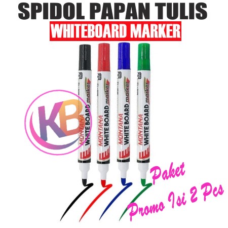 Jual Isi Pcs Spidol Montana Whiteboard Marker Spidol Papan Tulis