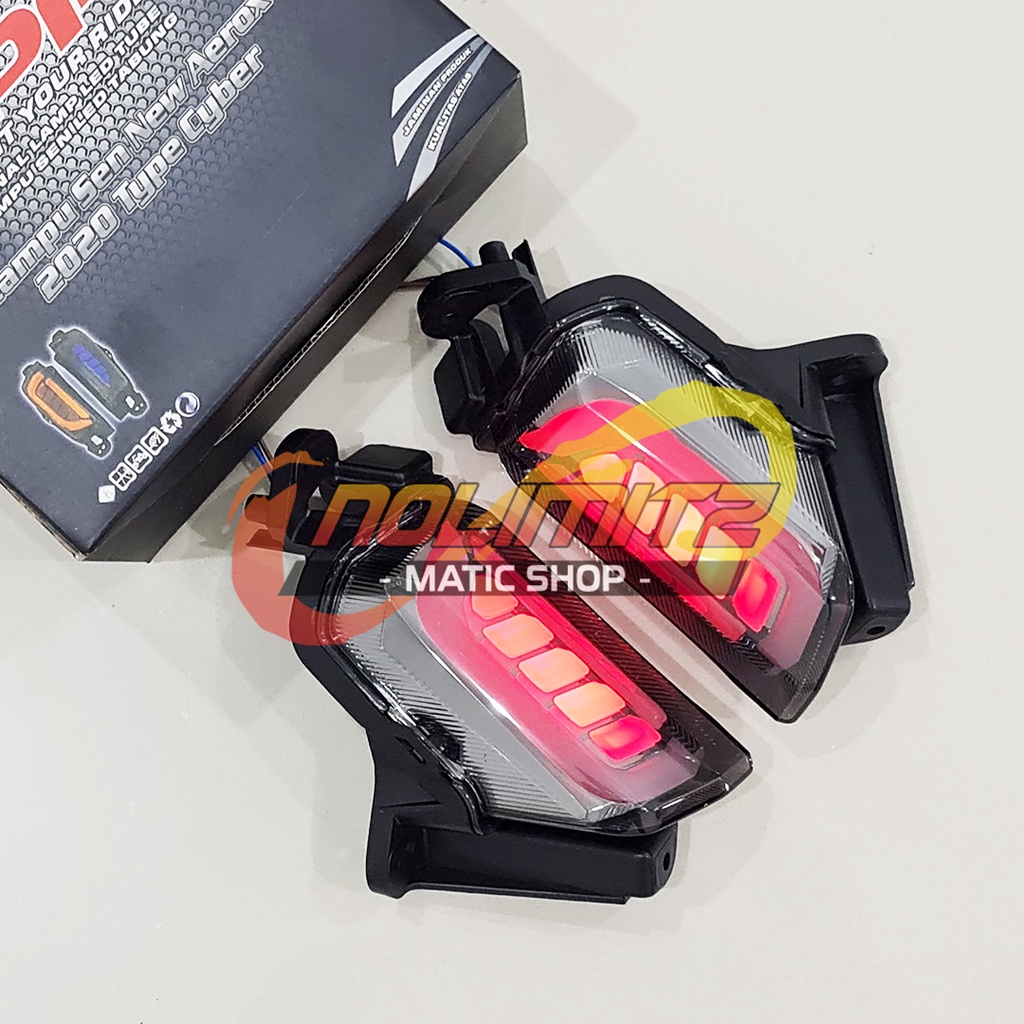 Jual Lampu Sein Jpa Cyber Sen Senja Led In Smoke Yamaha Aerox