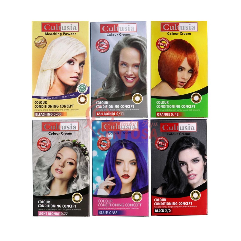 Jual Cultusia Hair Colour Ml Shopee Indonesia