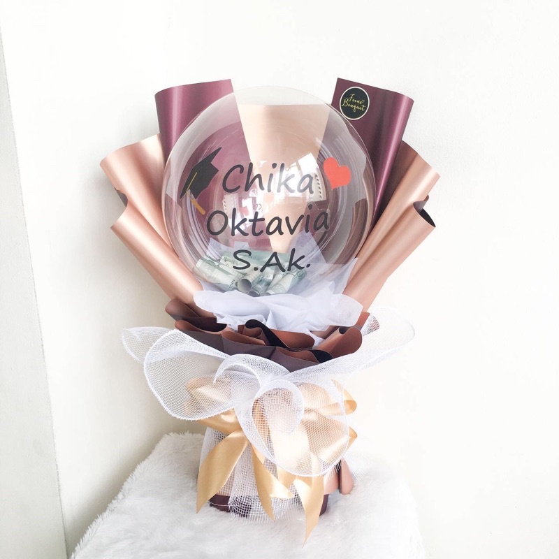 Jual Tidak Po Premium Bloown Bouquet Buket Balon Balon Box