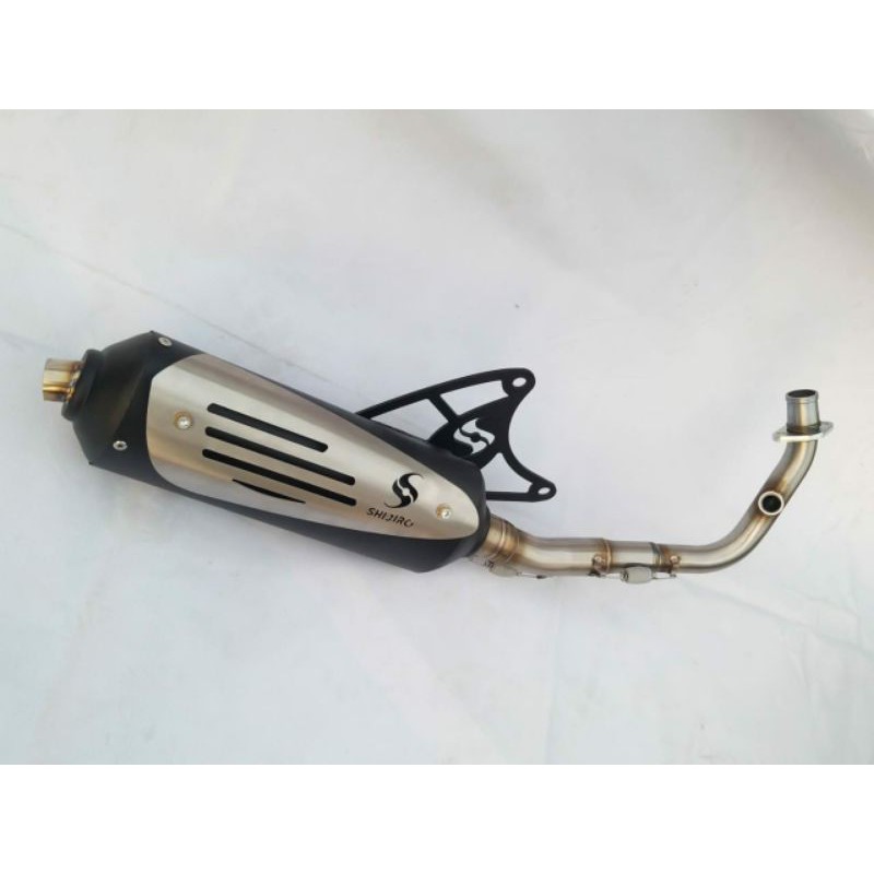 Jual Knalpot Shijiro Standar Racing Vespa Matic Shopee Indonesia