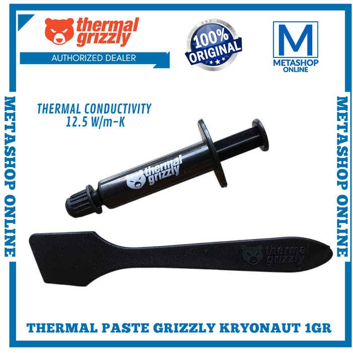 Jual Thermal Grizzly Kryonaut Thermal Paste Gram Gr Pasta Grease