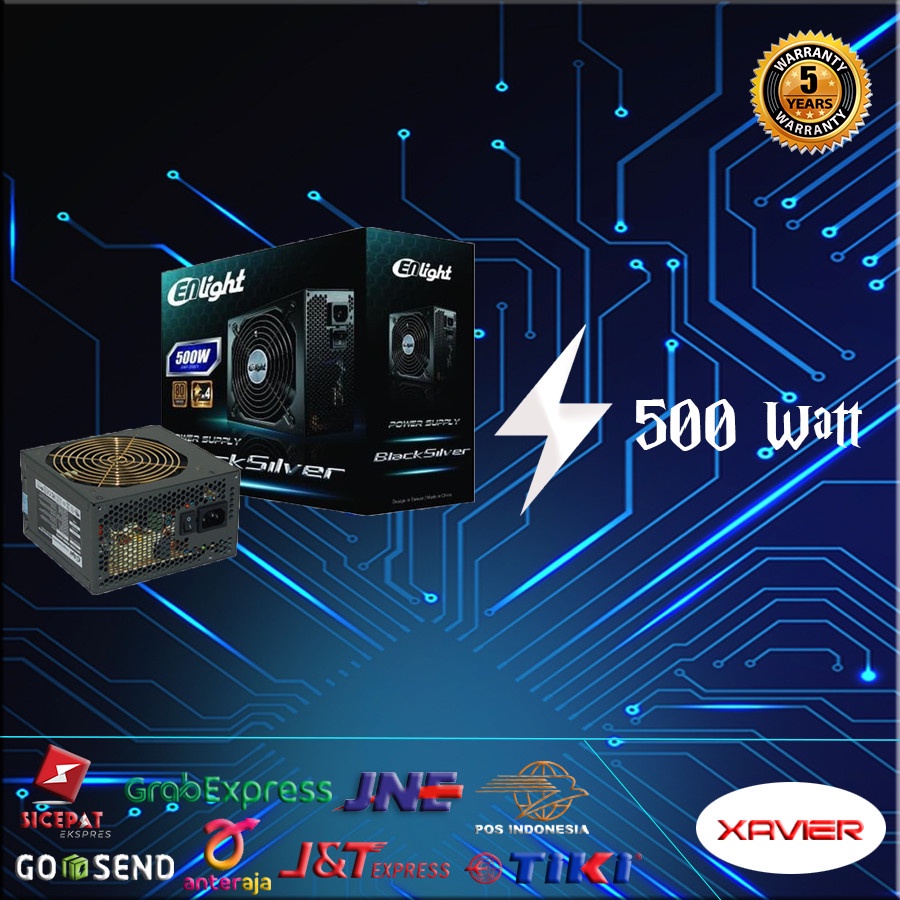 Jual Psu Enlight Watt Bronze Black Silver Watt Shopee