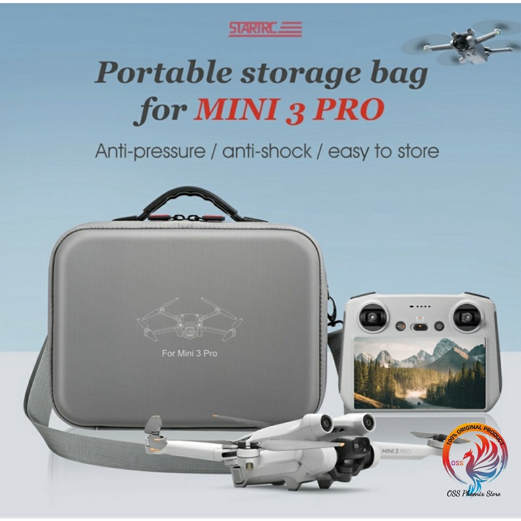 Jual Tas Drone DJI Mini 3 STARTRC Portable Storage Box Carrying Case