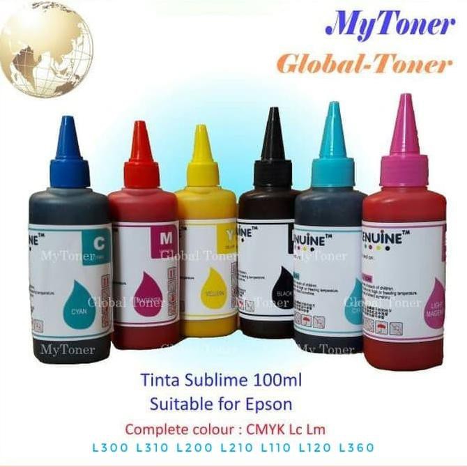 Jual Best Produk Tinta Sublim Sublime Sablon Printer Epson L L