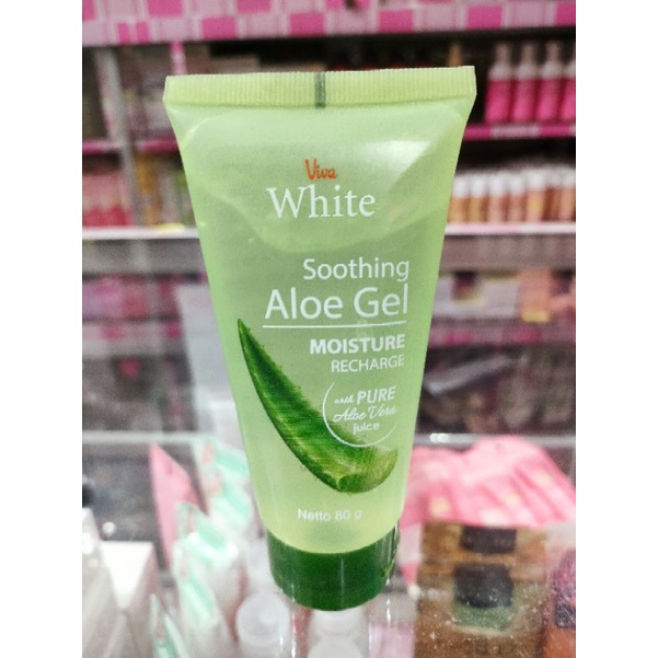 Jual Viva White Soothing Aloe Gel 80g Shopee Indonesia