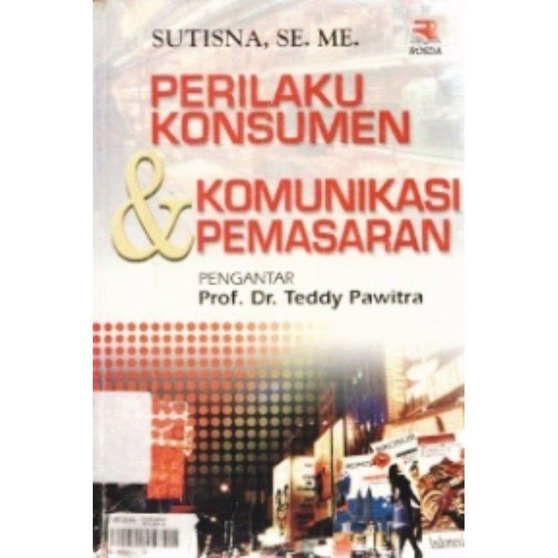 Jual Buku Perilaku Konsumen Komunikasi Pemasaran Sutisna Shopee