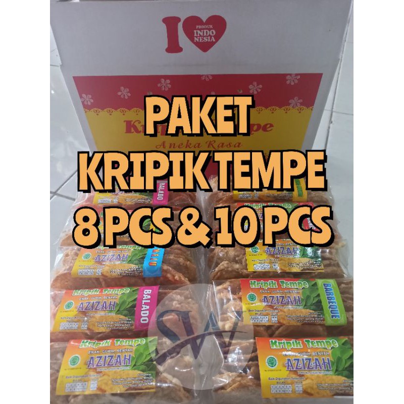 Jual KERIPIK TEMPE SANAN VARIAN RASA MAKANAN RINGAN KHAS MALANG