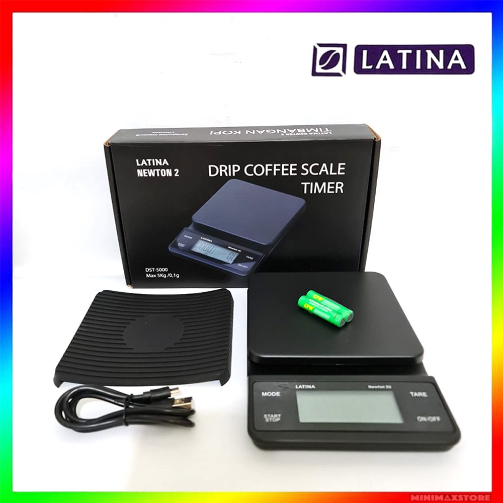 Jual Latina Newton 2U RECHARGEABLE Drip Coffee Scale 2 0 DST 5000