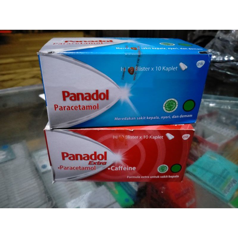 Jual Panadol Extra Dan Biru Per Strip Isi Tablet Shopee Indonesia